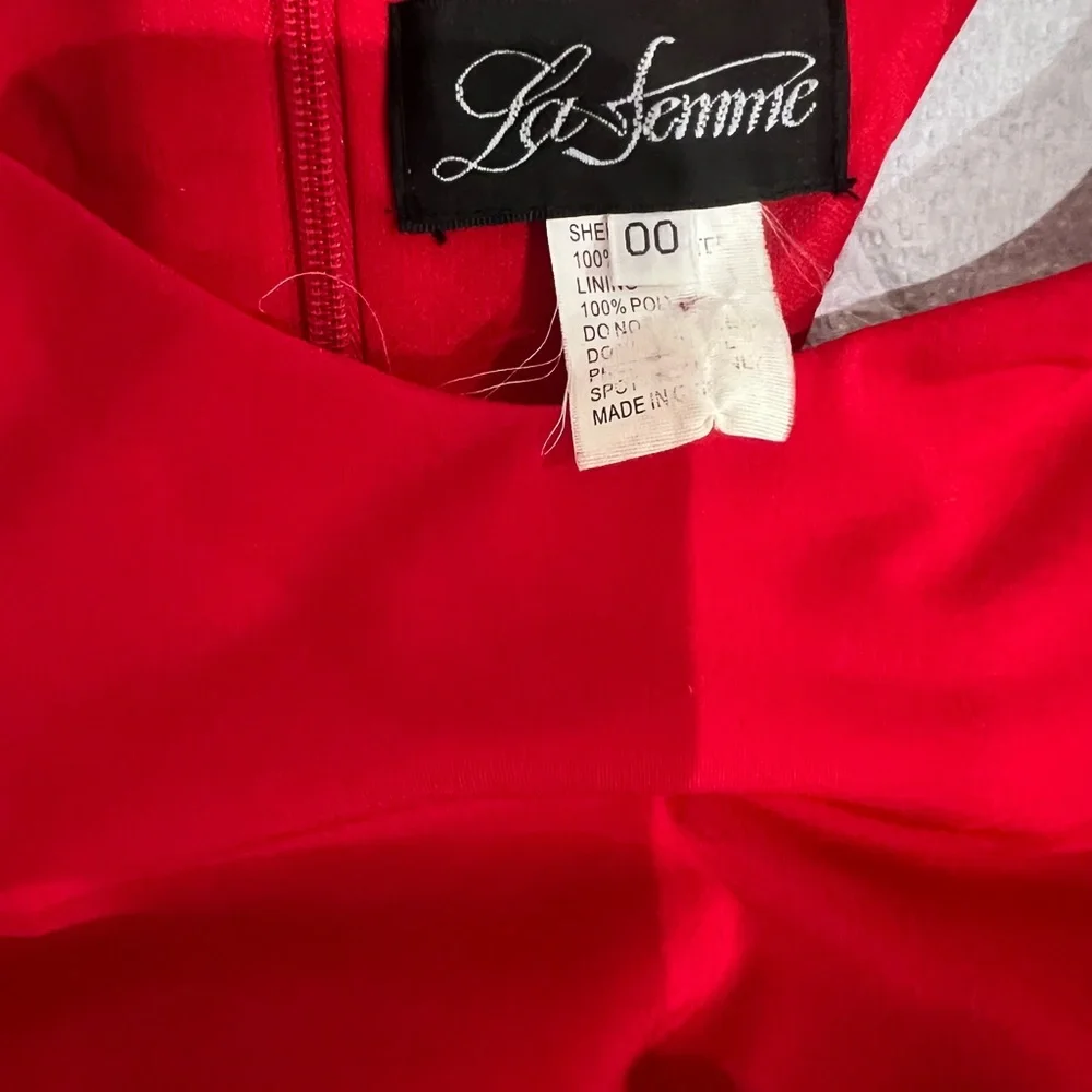La Femme - Sleeveless High Neck Cutout Two-piece Dress - Picture 6 of 6